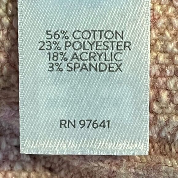 J. Jill Cabled Knit Sweater Tunic Barbie Boho Cottage Grandma Chic Academia L - Picture 8 of 10